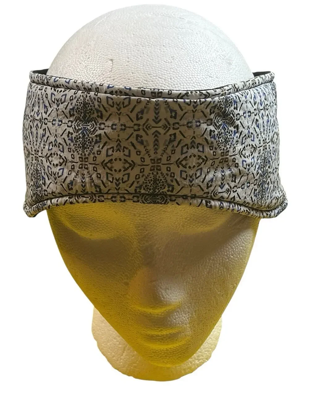 CALIA Performance Ear Warmer Headband Folklore Print White NWT $28
